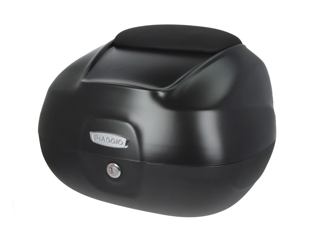 Top Case 37L mit Rückenlehne für Piaggio Medley Sport 125/200 (24-25) - schwarz matt 85/C