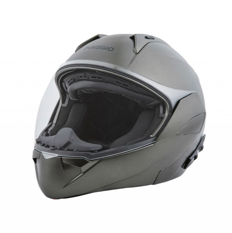 Piaggio Modularhelm grün