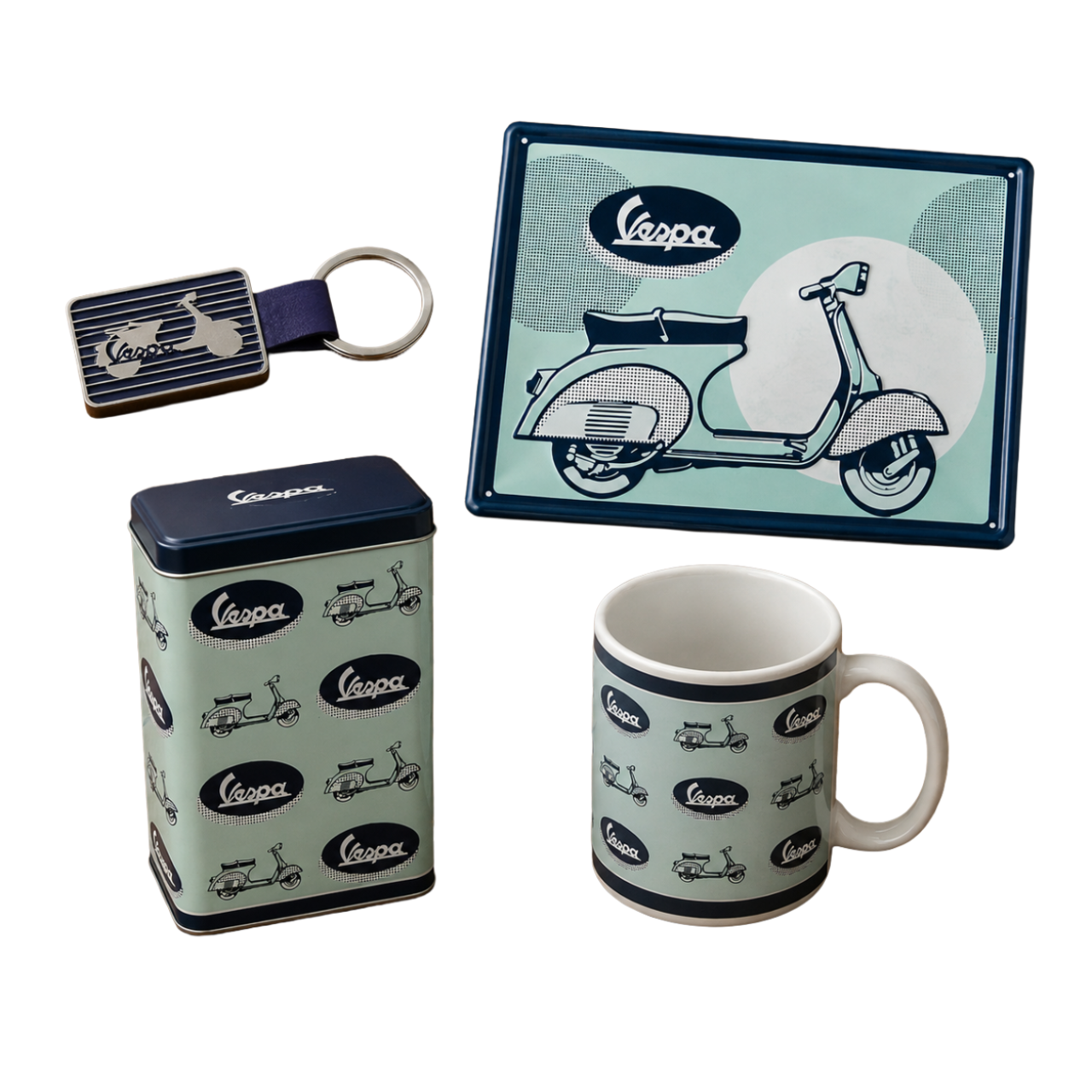 Vespa Merchandise Paket Vespa Blue