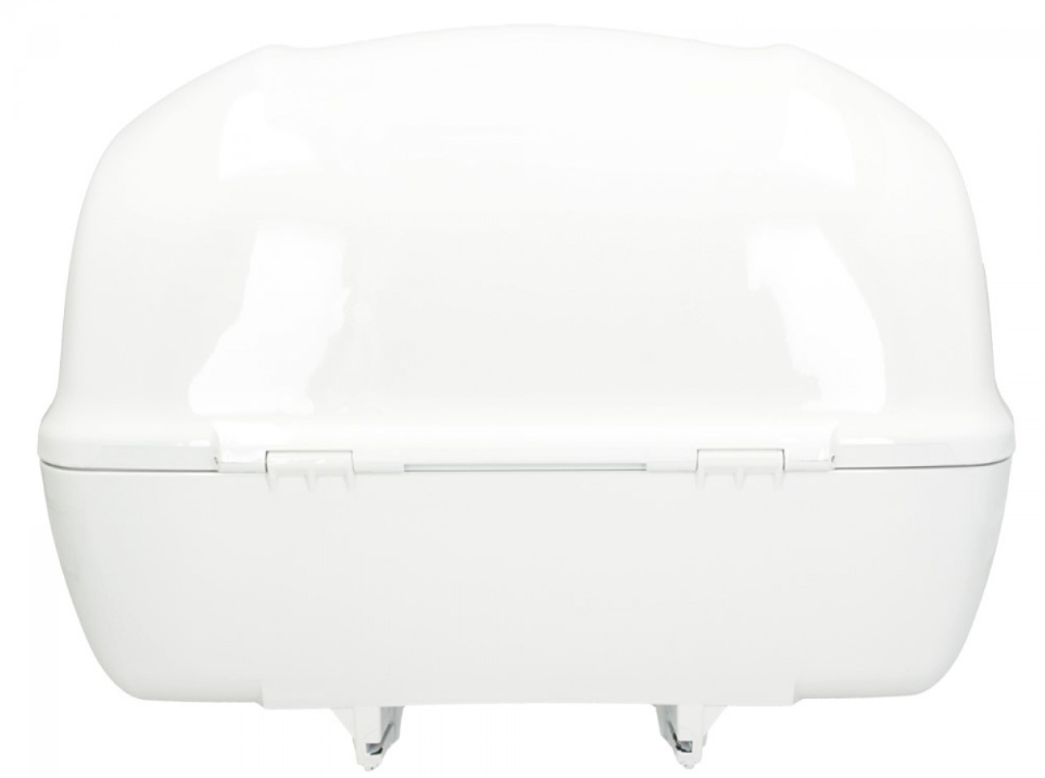 Vespa Topcase 32L weiß glänzend 544 ohne Rückenlehne