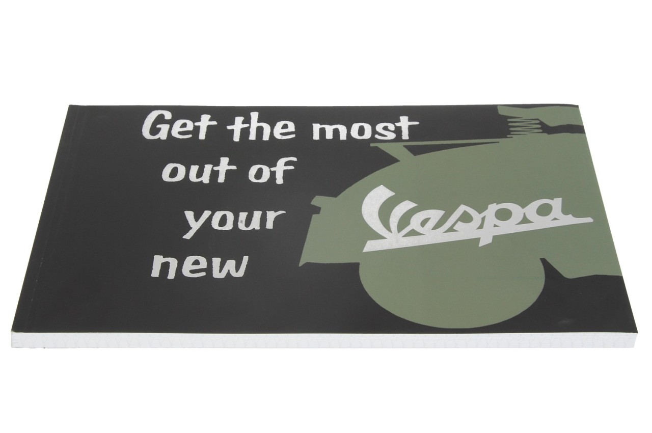Vespa Notizblock DIN A4, Vespa Get the most