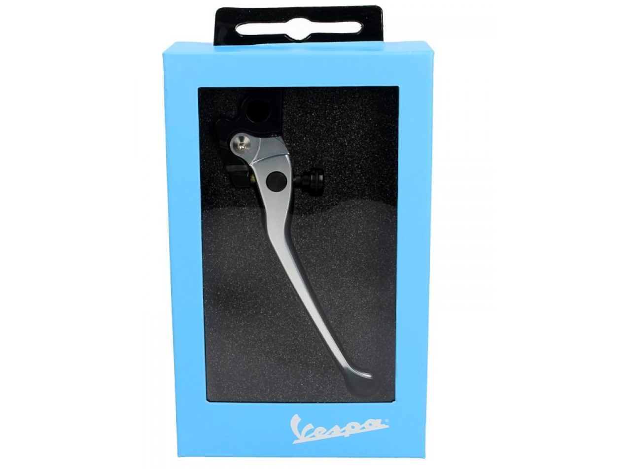 Lenkerkit, Aluminium, eloxiert, Set Handgriffe, Hebel und Lenkerenden für Vespa GTS