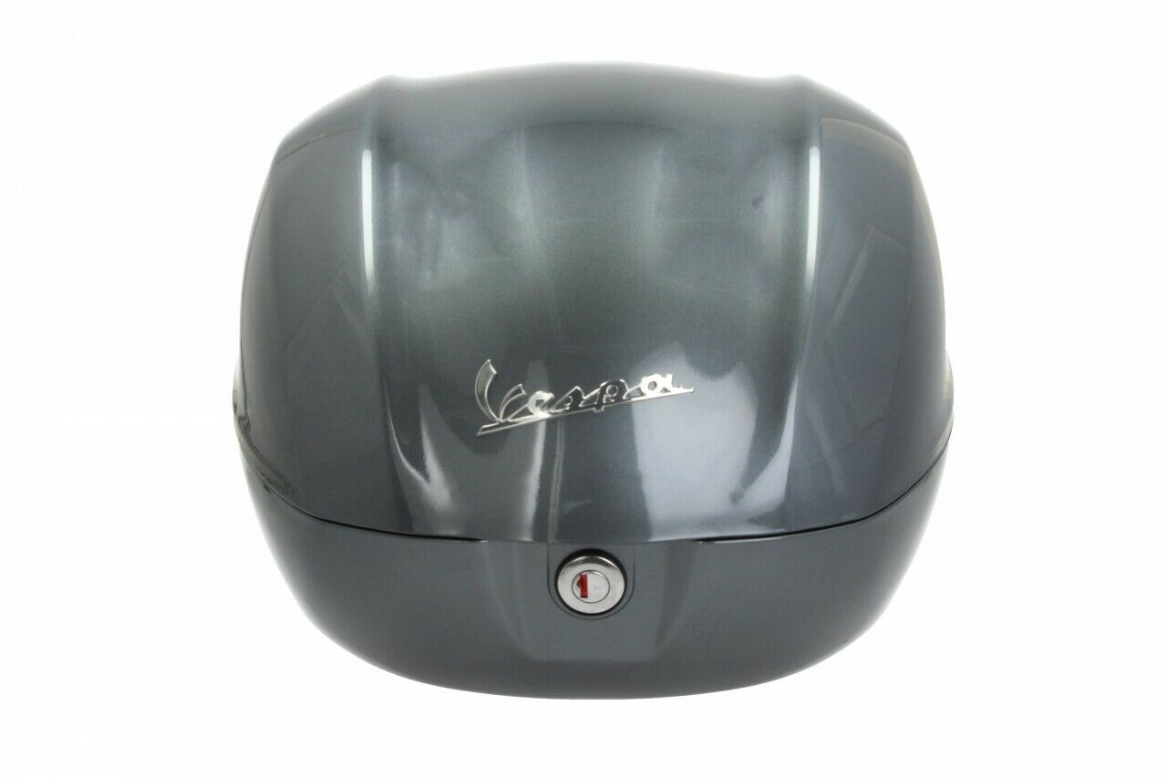 Vespa Topcase 32L grau glänzend  G03 ohne Rückenlehne