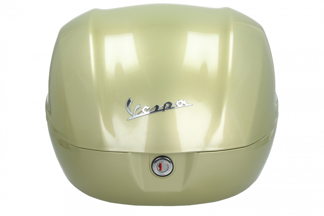 Original Topcase 32 l. für Vespa Primavera / GTS 75 Jahre gelb