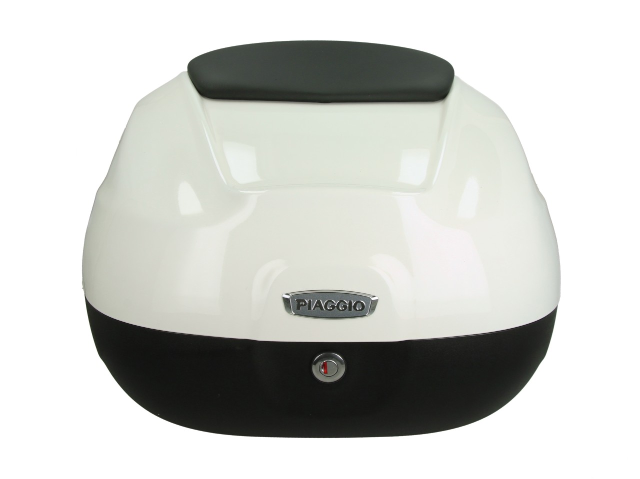 Top Case 37L mit Rückenlehne für Piaggio MP3 HPE Maxi 400 Sport (2024) - montebianco 544