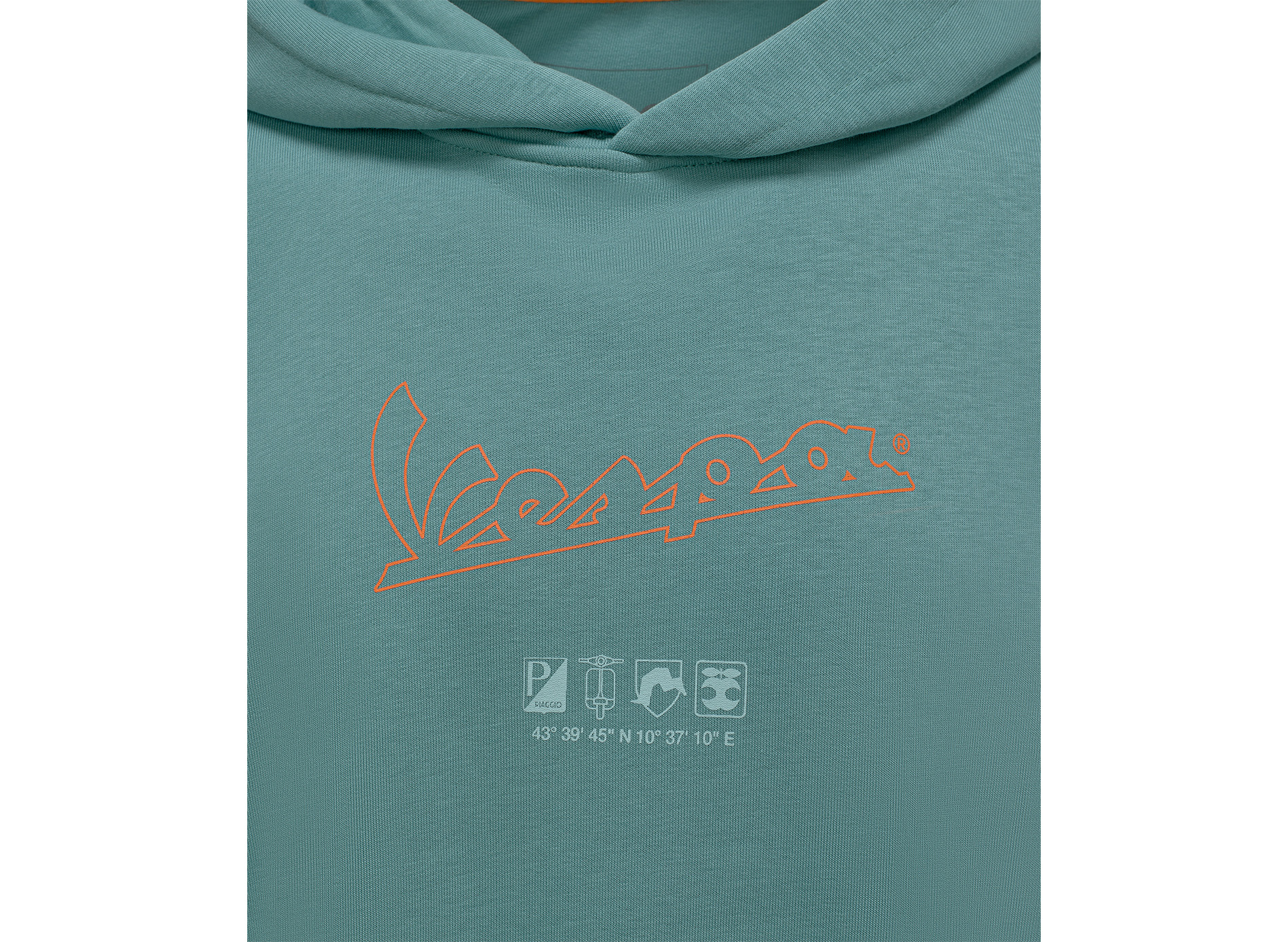 Vespa Hoodie Soul grün DEC-Kollektion