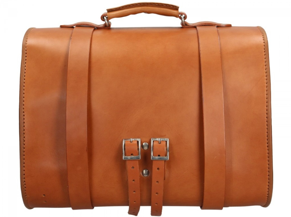 Original Vespa Ledertasche - Braun