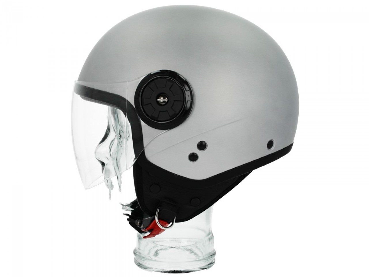 Piaggio Jethelm AWA Basejet grau matt