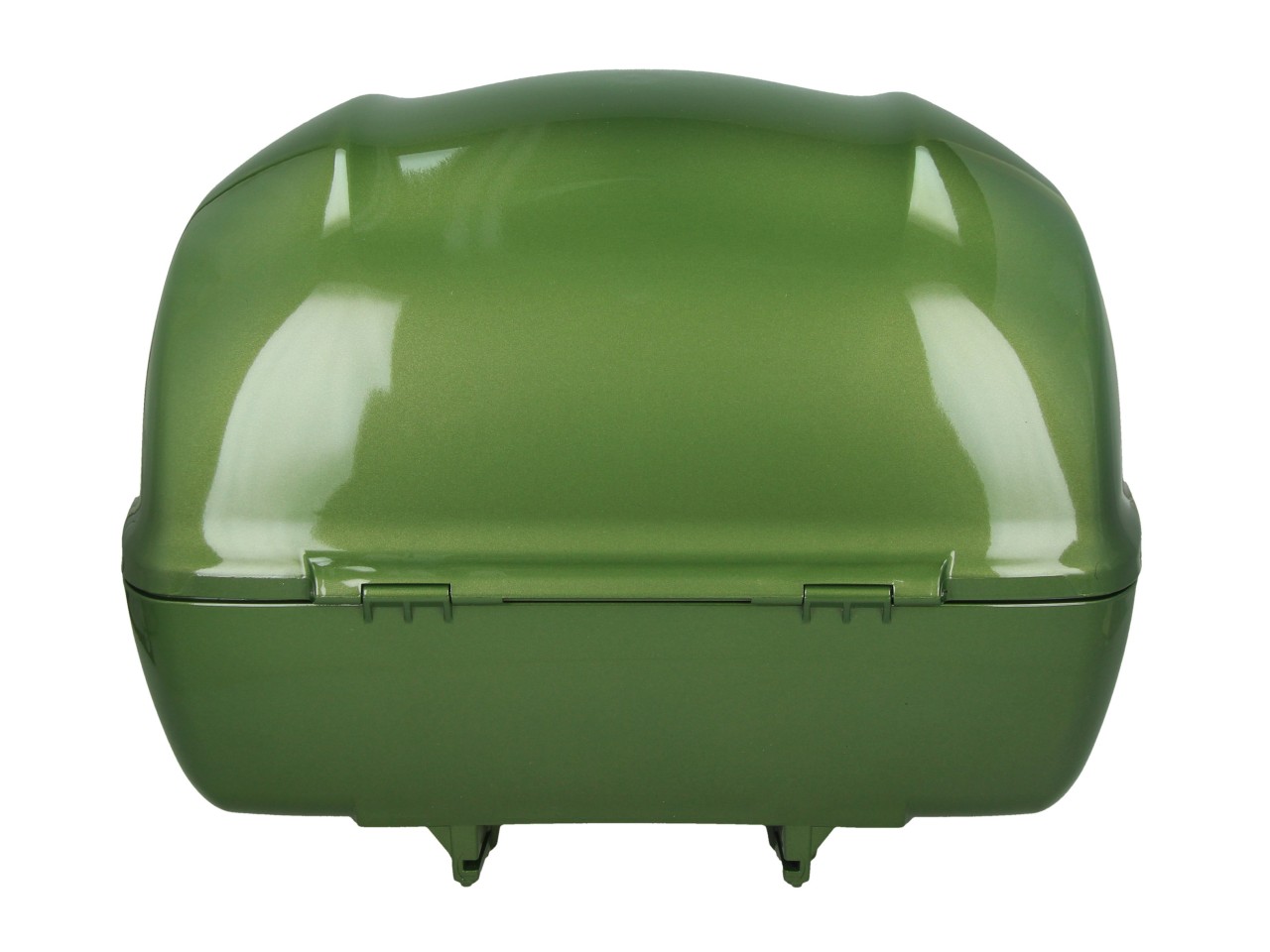 Vespa Topcase 32L grün glänzend V28 ohne Rückenlehne