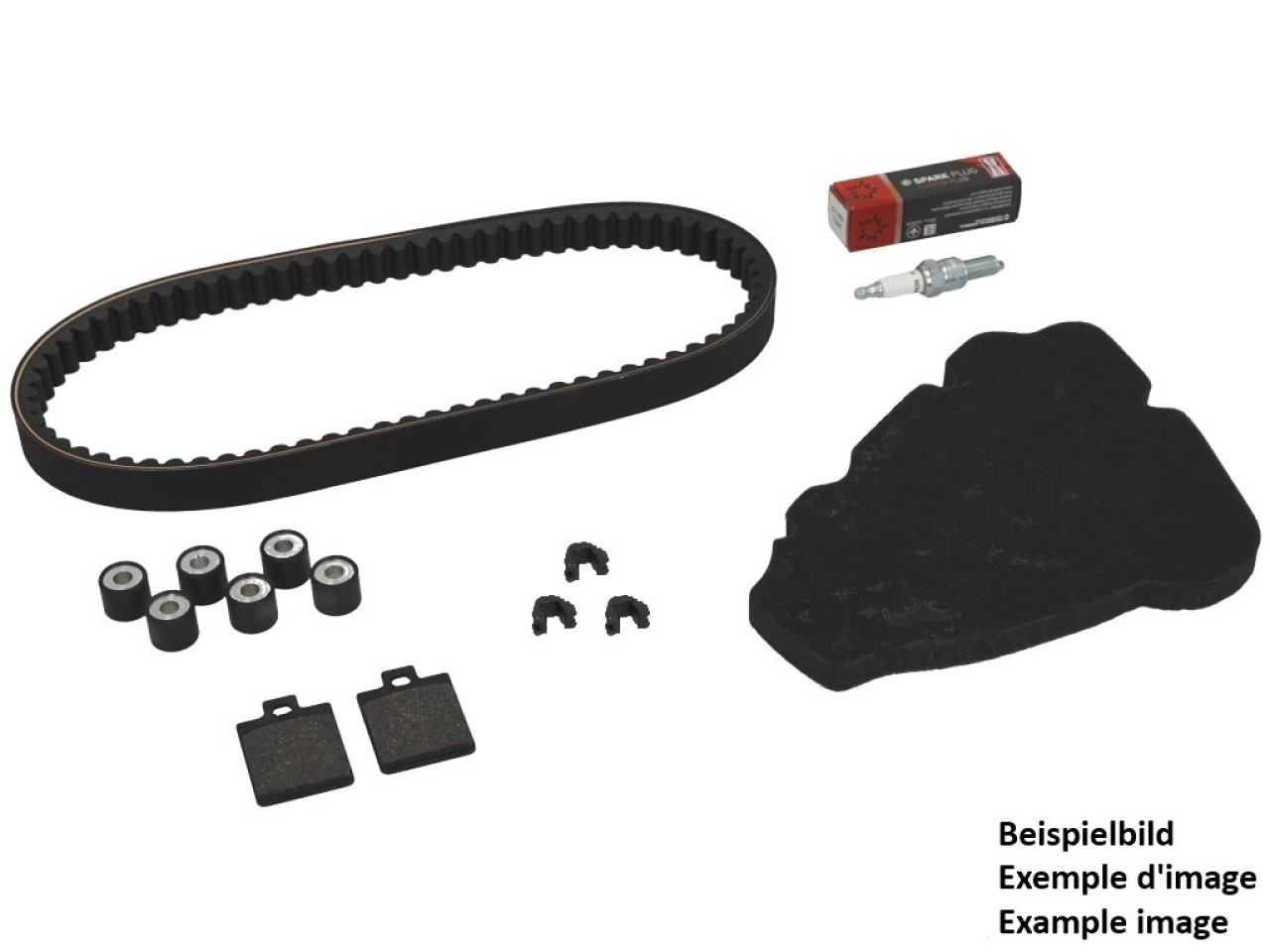 Inspektionskit Plus (OEM) mit Bremsbelägen Vespa GTS 300 Super 2020-2022