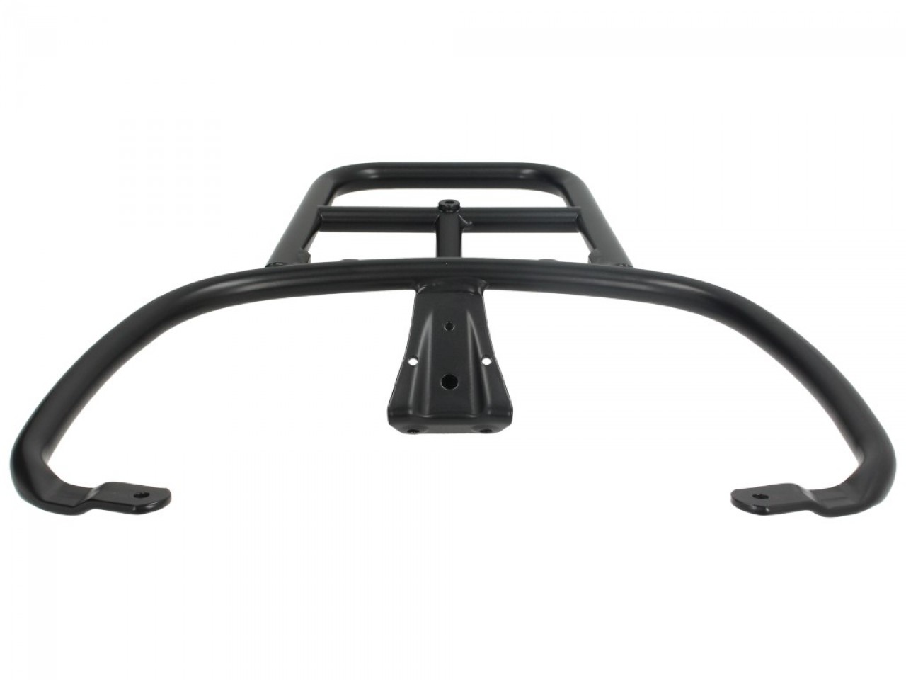 Gepäckträger hinten schwarz matt für Vespa Primavera / Sprint / Elettrica