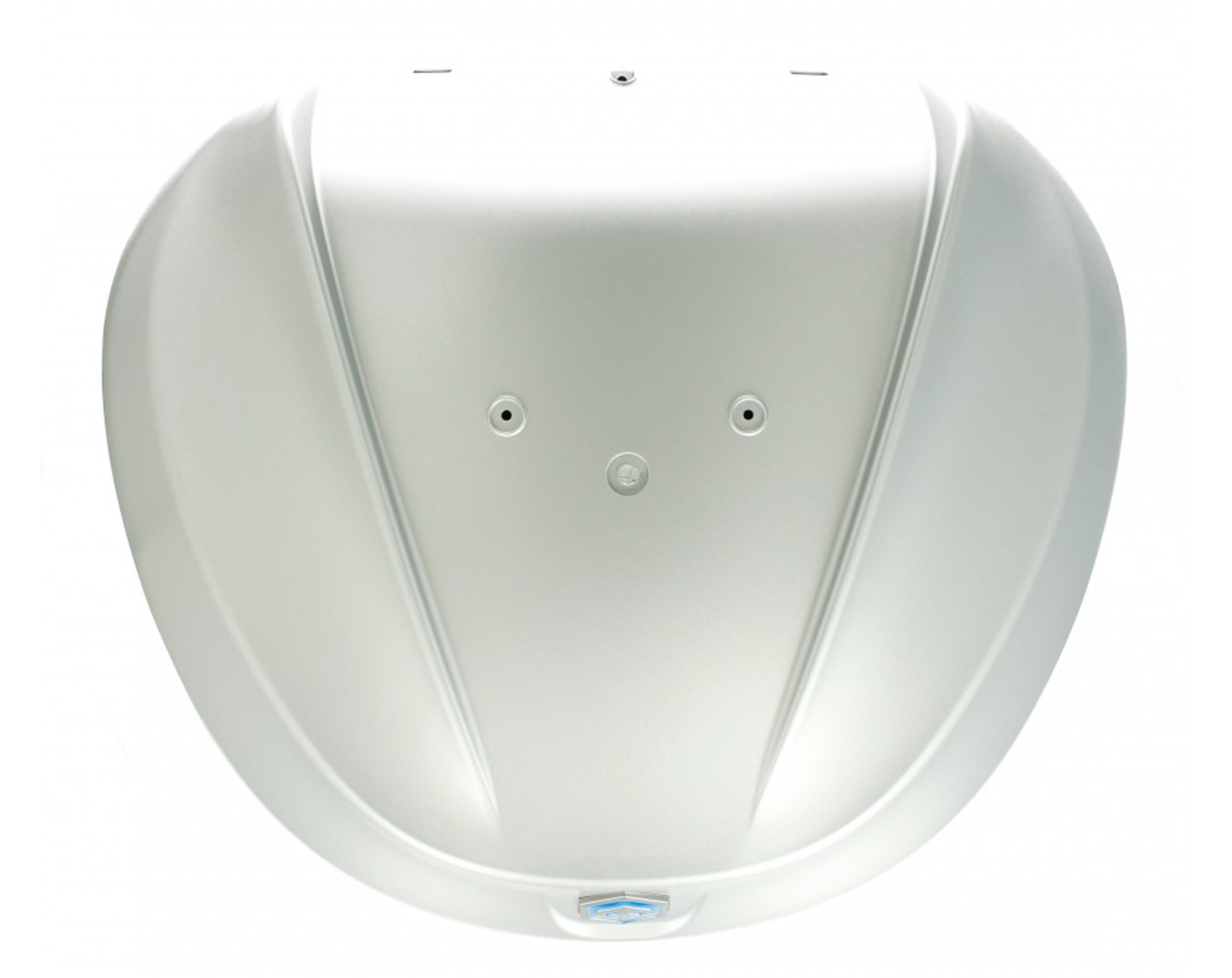 Top Case Kit 36 l. grau matt 760/B Original Piaggio für Beverly HPE (inkl. Halteplatte)