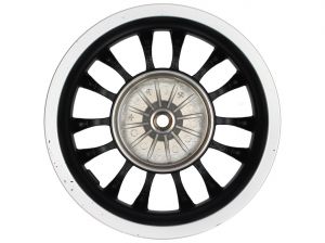 Felge Hinten Schwarz für Vespa Sprint 4T