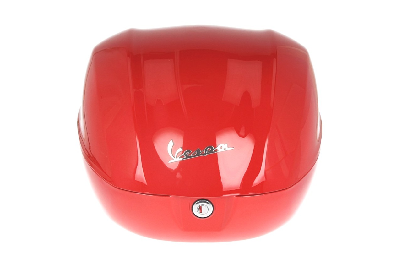 Vespa Topcase 32L rot glänzend 894 ohne Rückenlehne