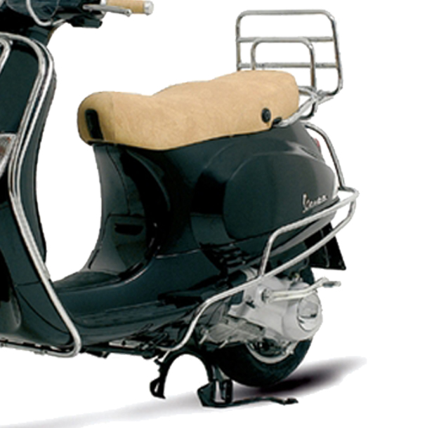 Original seitliche Sturzbügel chrom Vespa LX / LXV