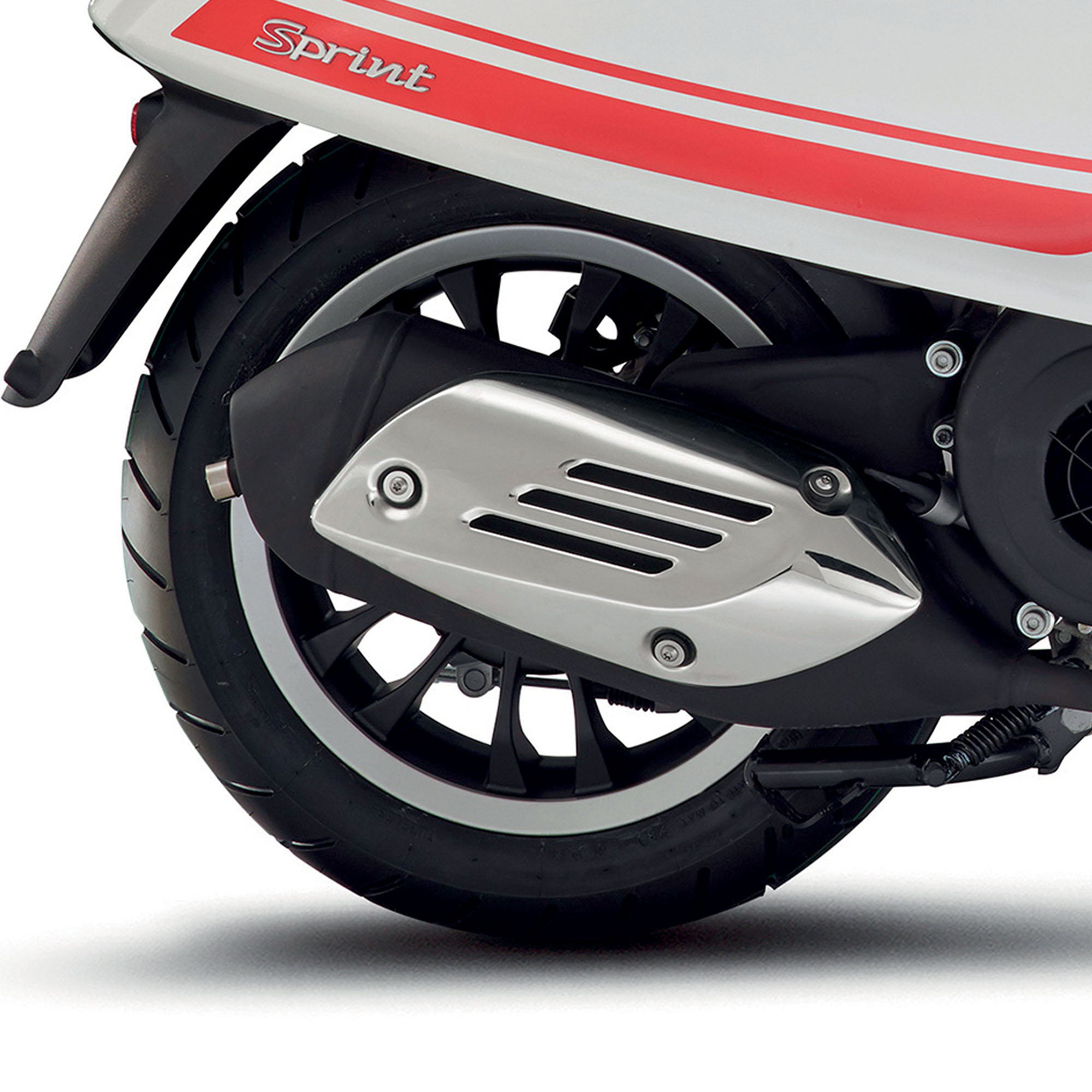 Felge Hinten Schwarz für Vespa Sprint 4T