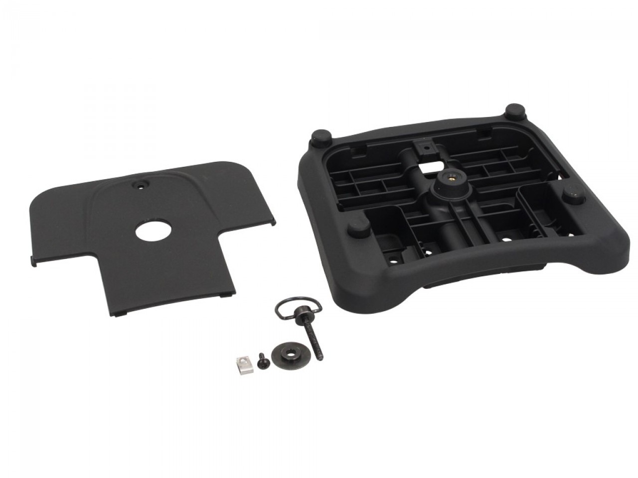 Top Case 37L mit Rückenlehne für Piaggio Beverly Sport 300/350 (16-20) - grau matt 760/B