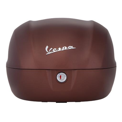 Original Topcase 32 l. für Vespa 50° Primavera braun matt 139/A