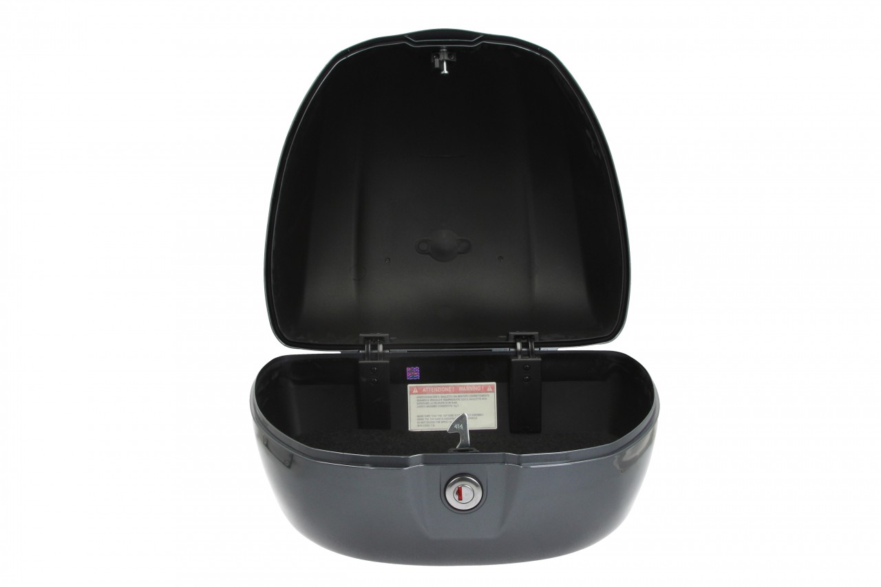 Vespa Topcase 32L grau glänzend  G03 ohne Rückenlehne