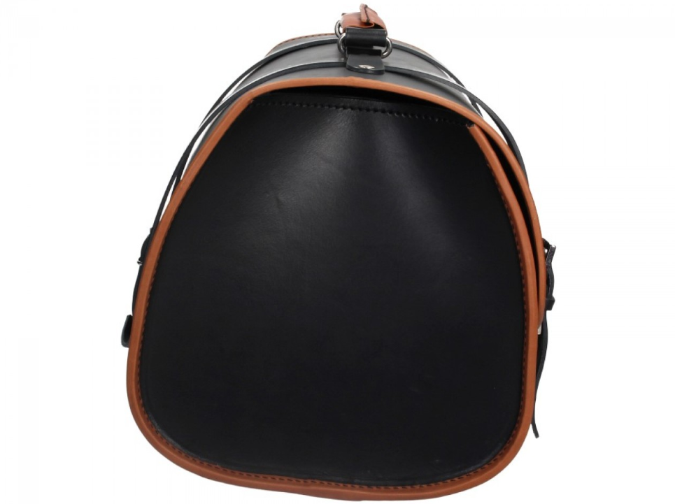 Original Vespa Ledertasche - Schwarz