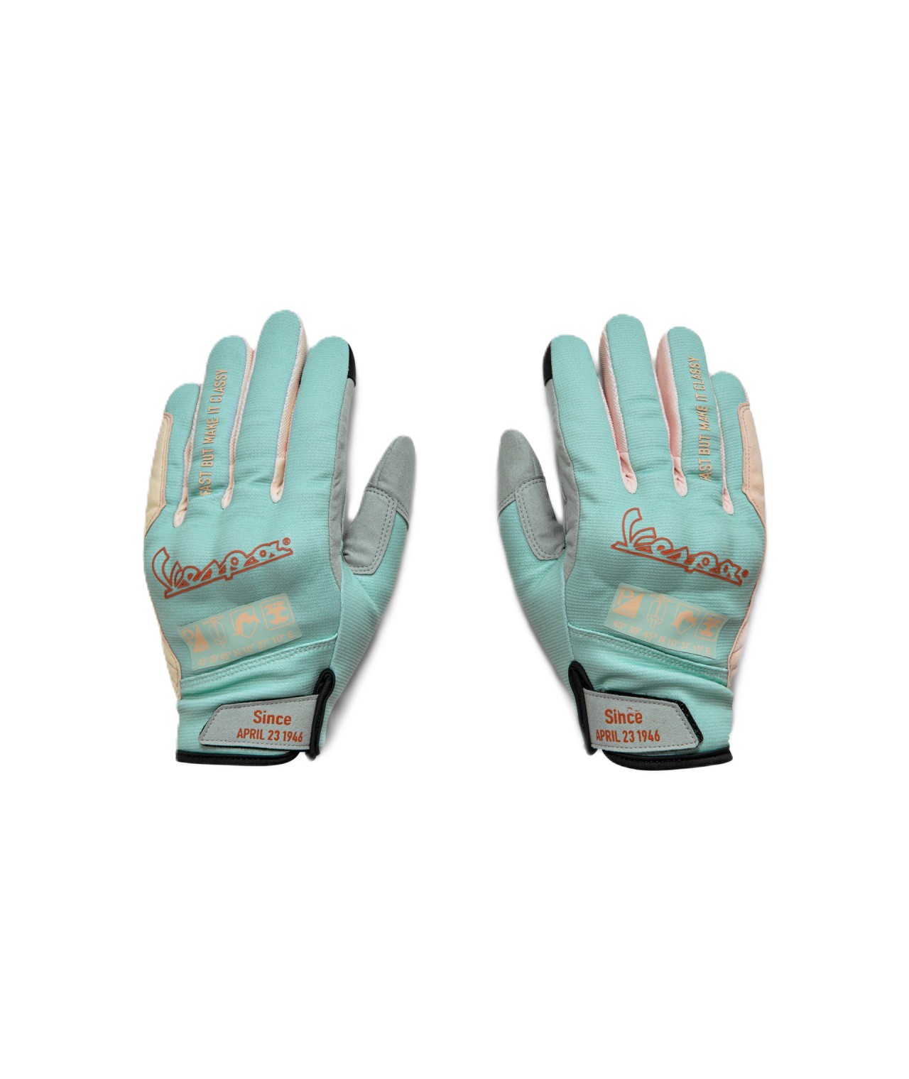 Vespa Handschuhe türkis DEC