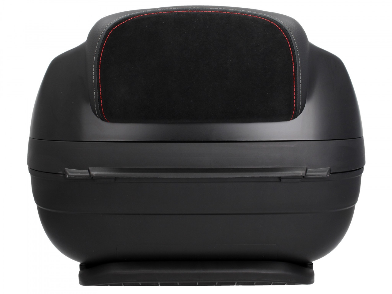 Top Case, 37 l, (NO_schwarz matt 93/B) inkl. Rückenpolster für Piaggio MP3 500 Sport Advance HPE