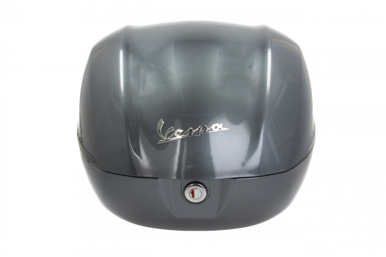 Vespa Topcase 32L grau glänzend  G03 ohne Rückenlehne