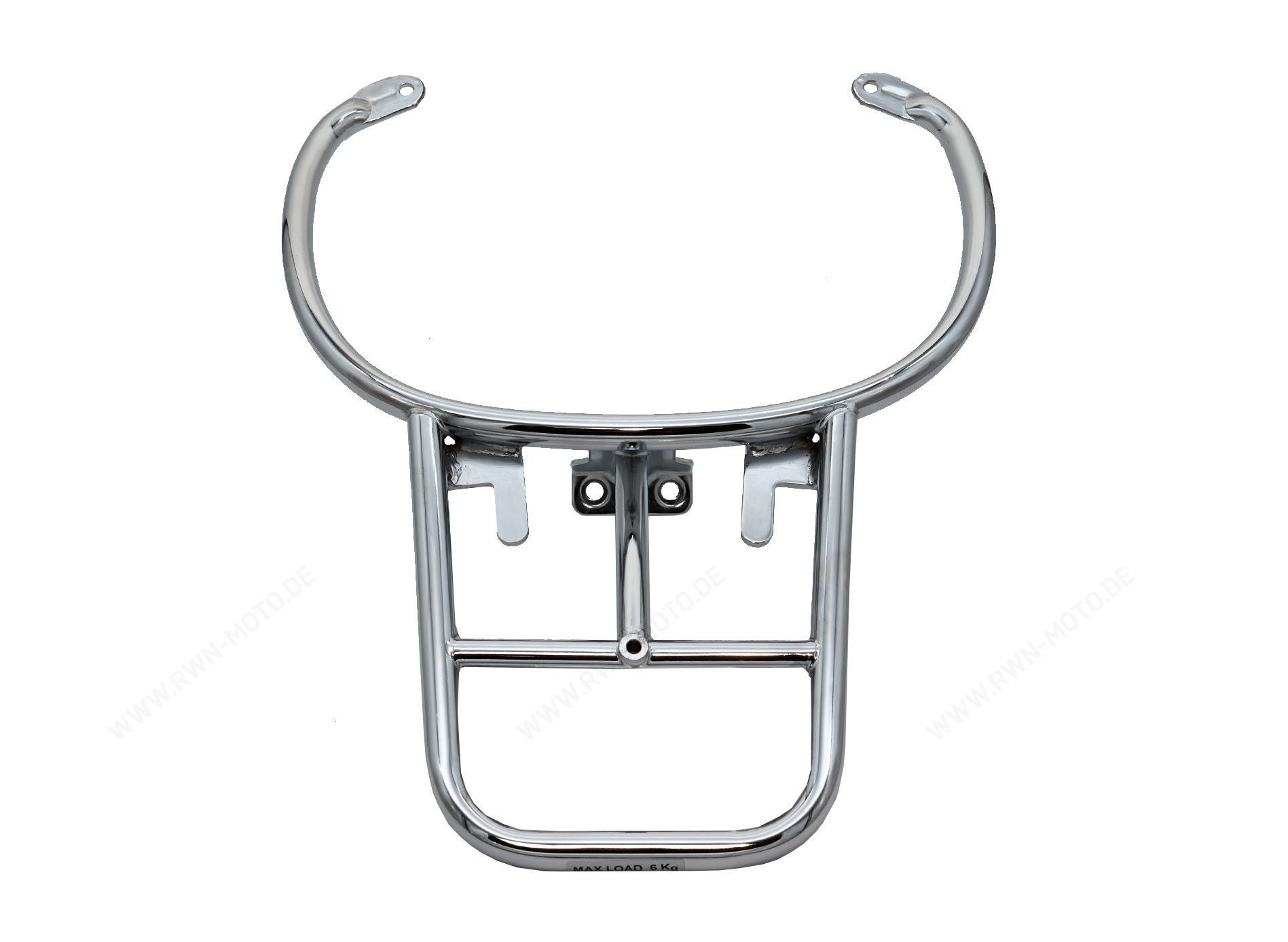 Vespa GTS Gepäckträger hinten chrom für Vespa Top Case 32 Liter
