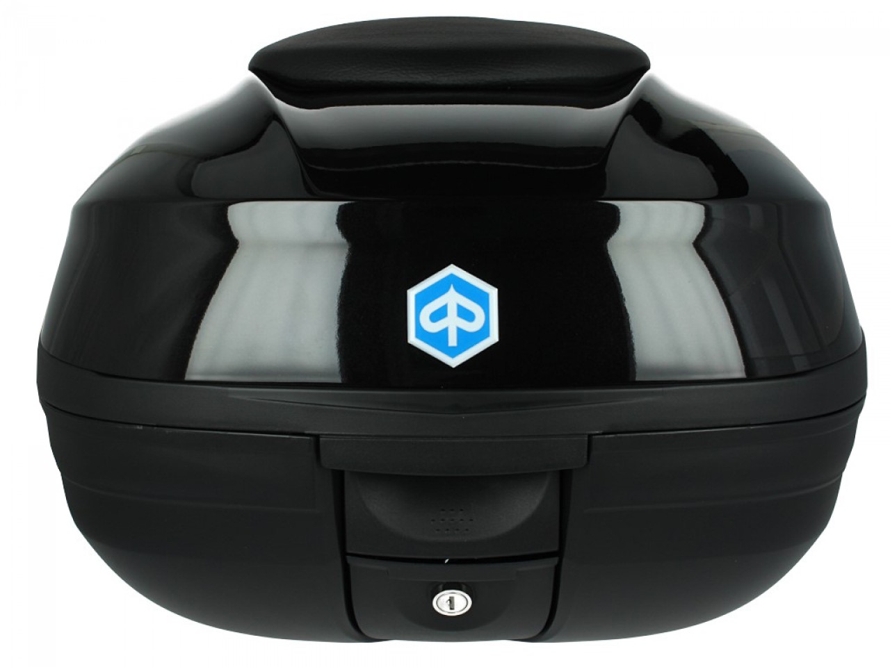 Topcase Kit für MP3 (incl. Halteplatte) 37 l, schwarz, universo 91/B