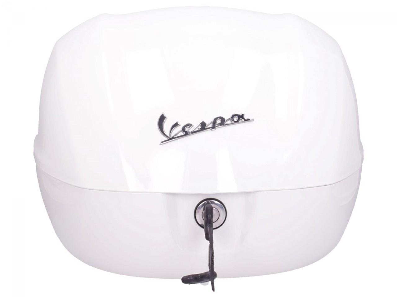 Vespa Topcase 32L weiß glänzend 544 ohne Rückenlehne