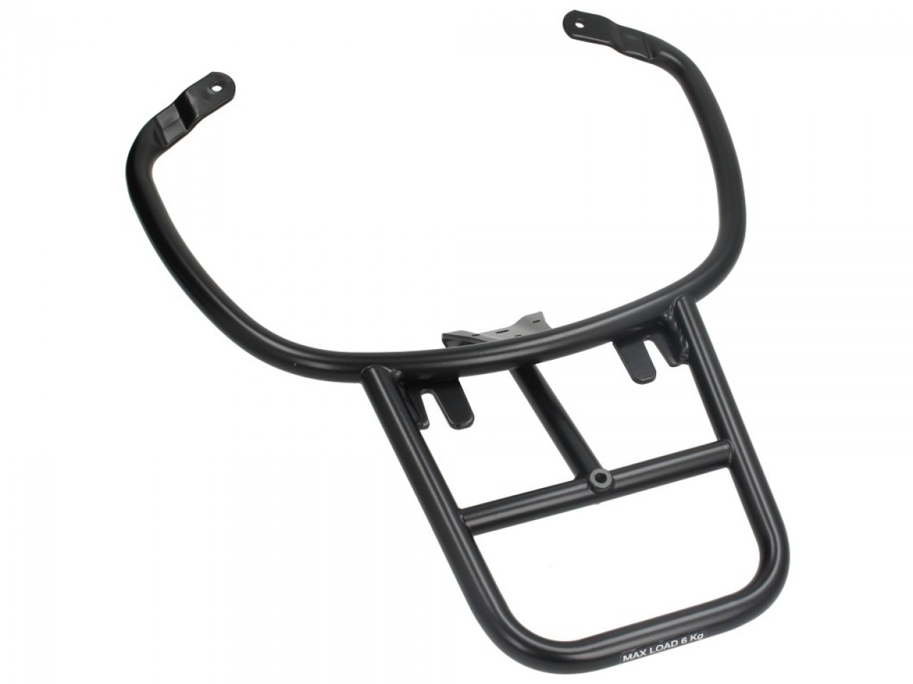 Gepäckträger hinten schwarz matt für Vespa Primavera / Sprint / Elettrica