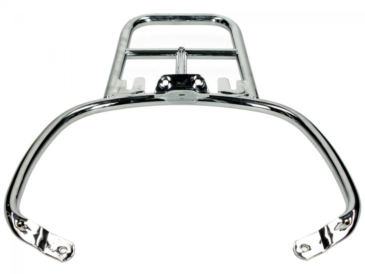 Gepäckträger hinten chrom für Vespa Primavera / Sprint / Elettrica