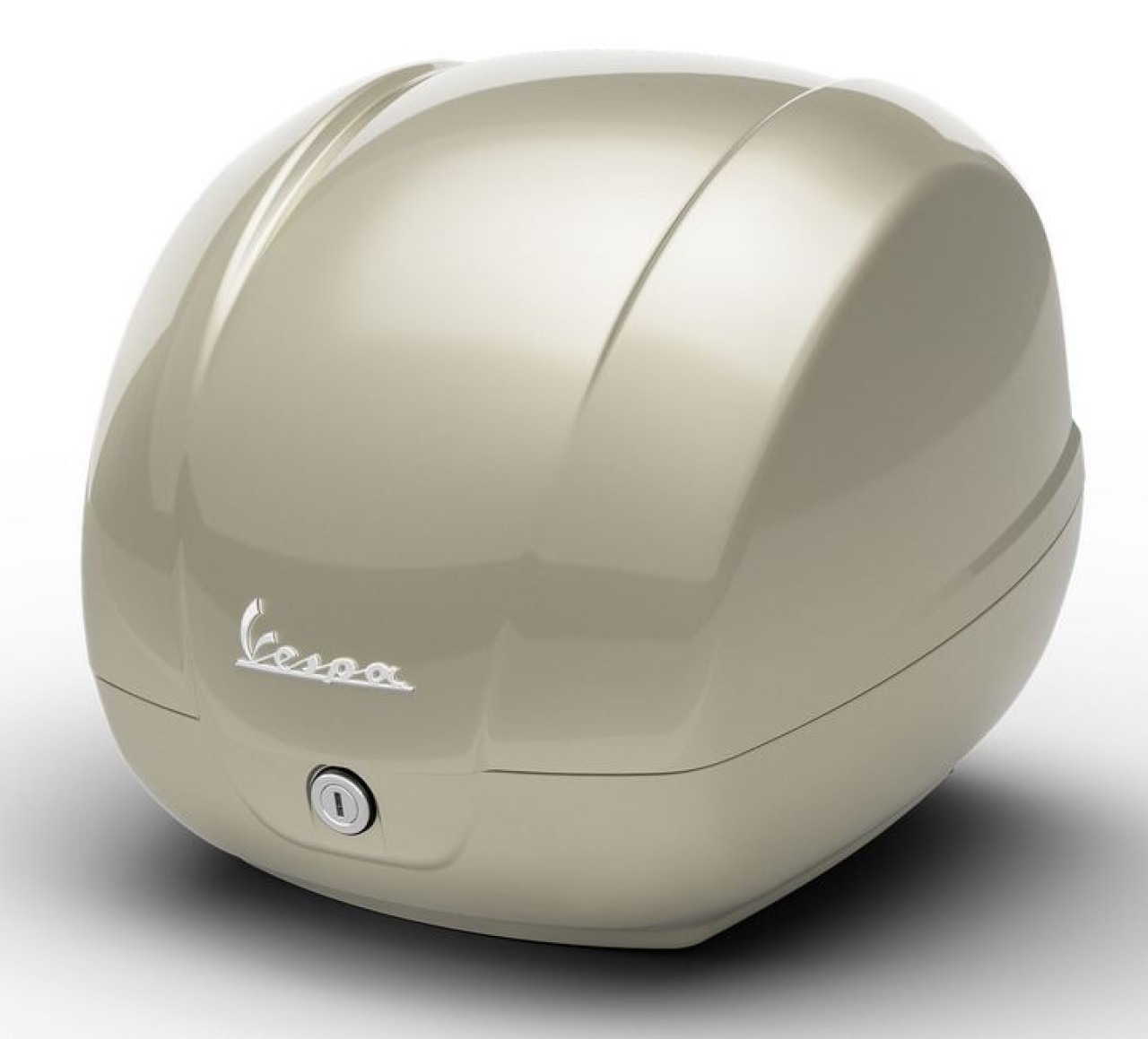 Original Topcase 36L beige Q01 für Vespa GTS 125/310 und GTV 310