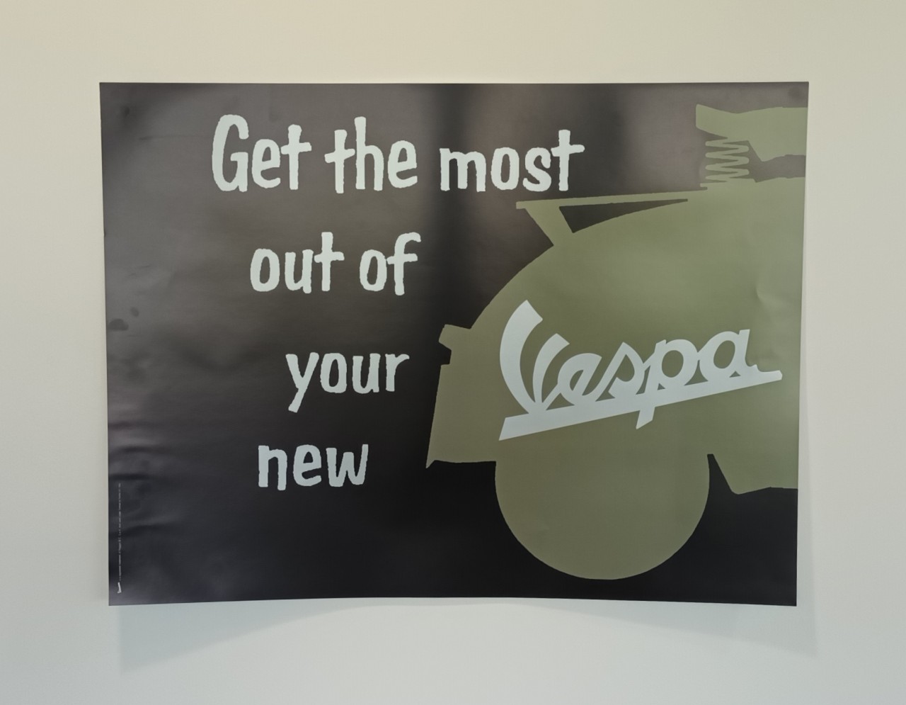 Vespa Poster, 600 x 800 mm