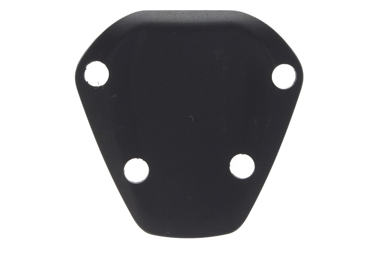 Top Case Kit 36 l. Schwarz Meteora 93/B Original Piaggio für Beverly HPE (inkl. Halteplatte)