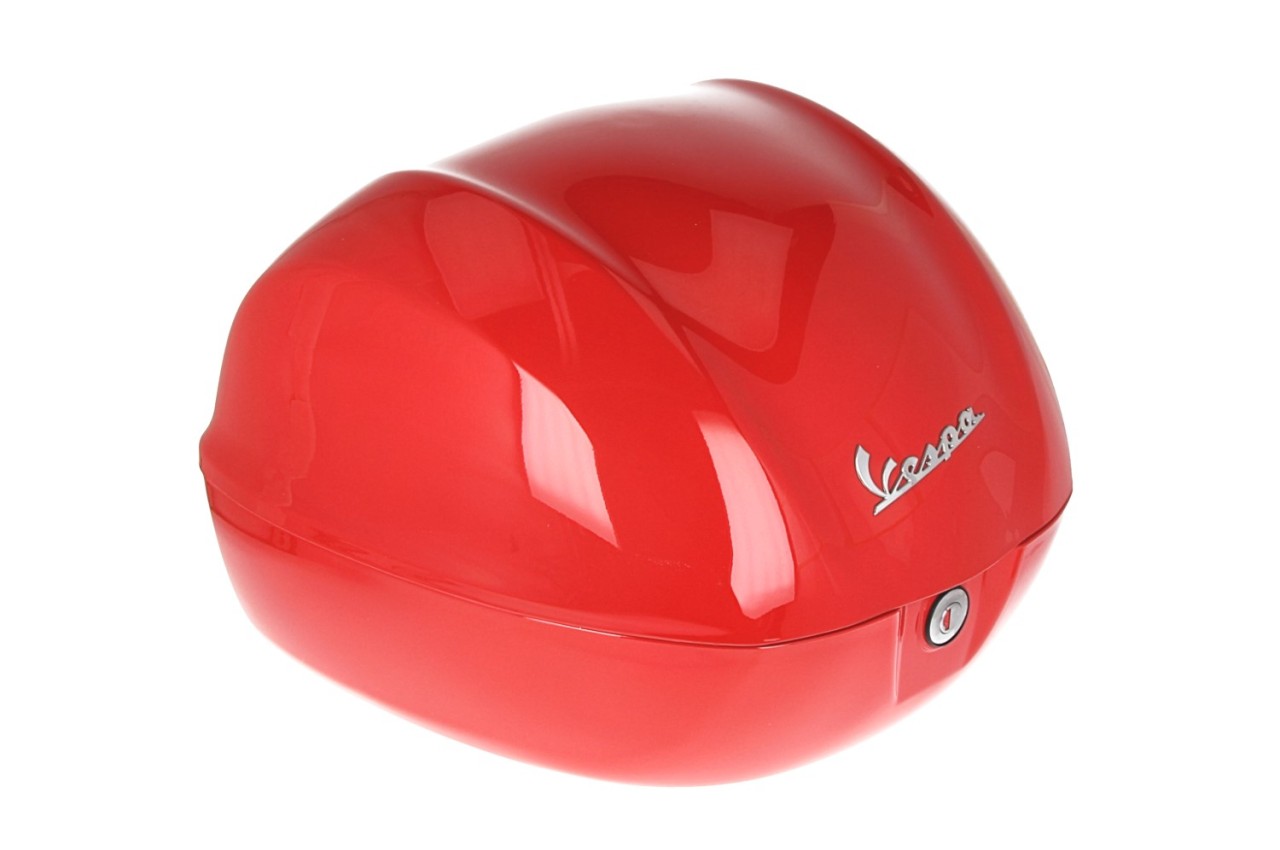 Vespa Topcase 32L rot glänzend 894 ohne Rückenlehne