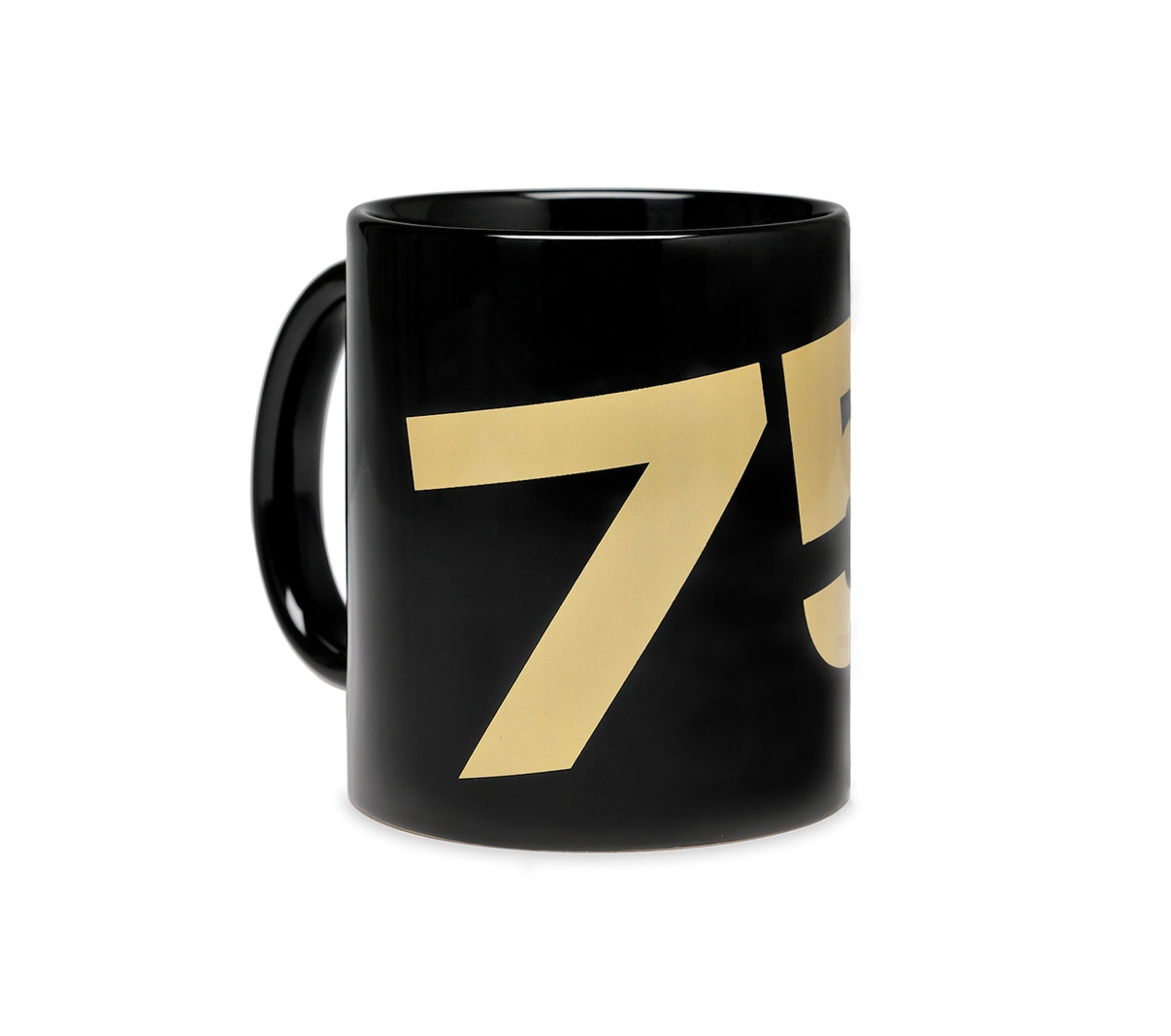 Vespa Tasse 75 Jahre - schwarz