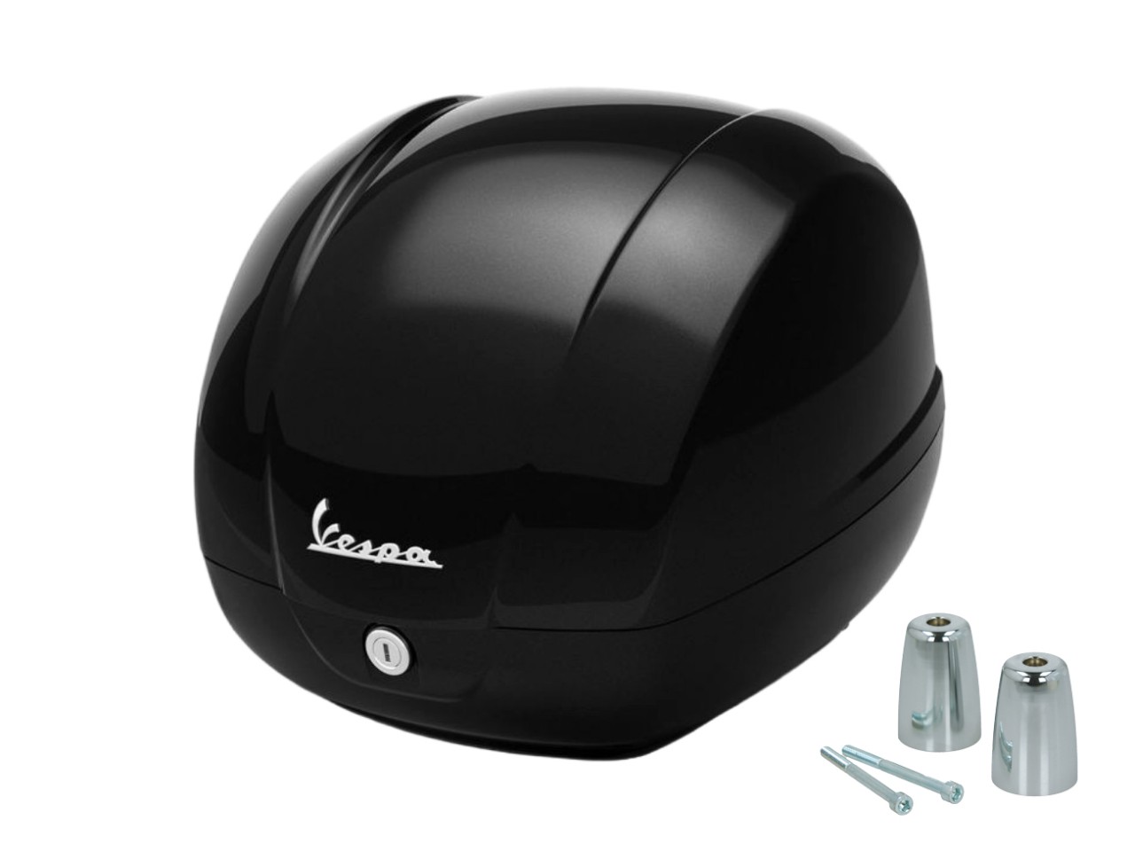 Original Topcase 36L schwarz 98/A für Vespa GTS 125/310 und GTV 310