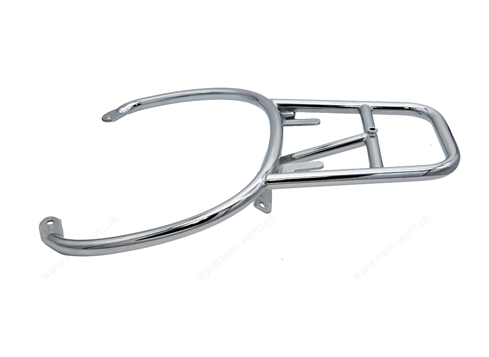 Vespa GTS Gepäckträger hinten chrom für Vespa Top Case 32 Liter