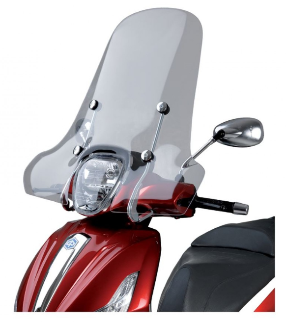 Windschutzscheibe komplett für Beverly Original Piaggio