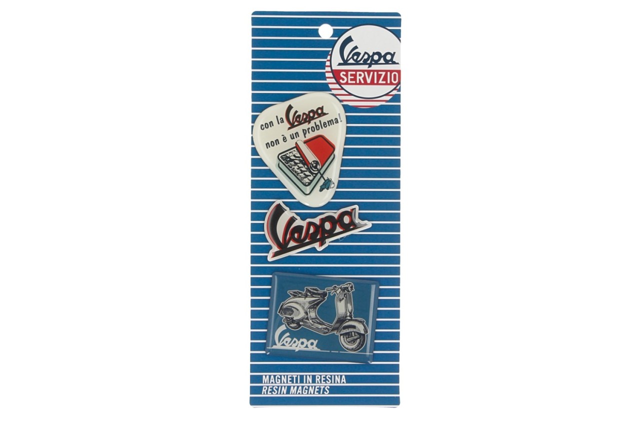 Vespa Magnete, 3 Stück