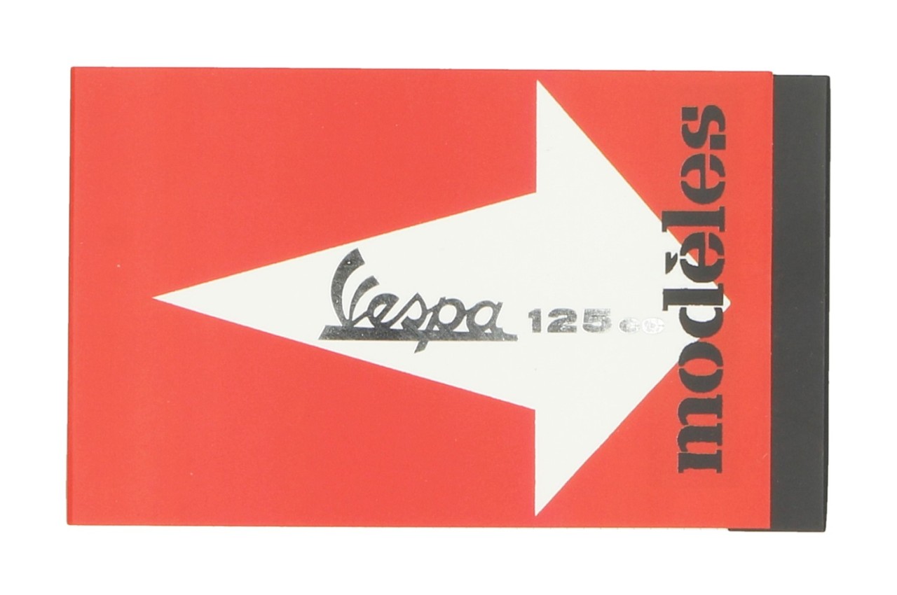 Vespa Merchandise Paket Servizio 125