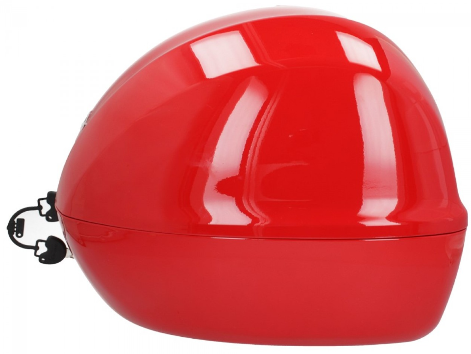 Vespa Topcase 32L rot glänzend 894 ohne Rückenlehne