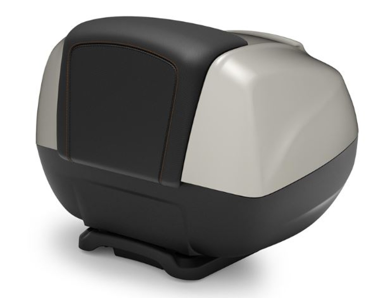 Top Case 37L mit Rückenlehne für Piaggio MP3 HPE RST 530 Exclusive (2022)  - grigio cloud matt G07