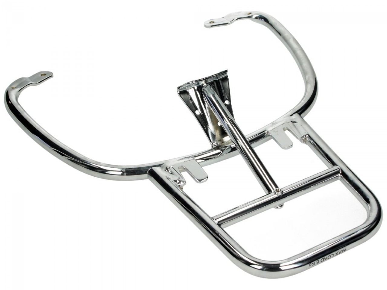Gepäckträger hinten chrom für Vespa Primavera / Sprint / Elettrica