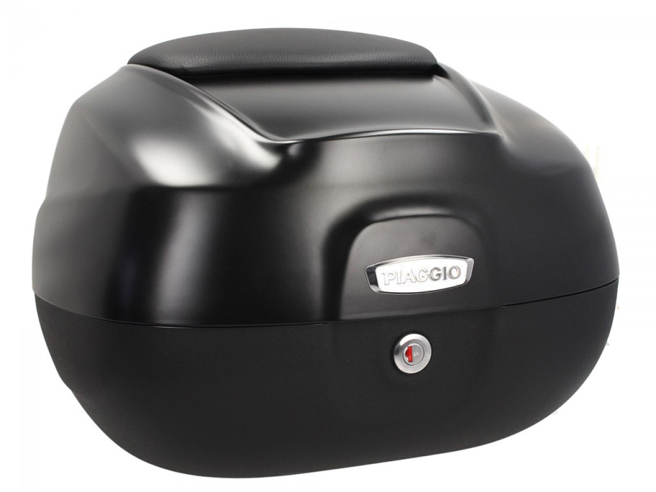 Topcase 37L für Beverly Original Piaggio - NERO CARBONIO (POLICE) 93/B