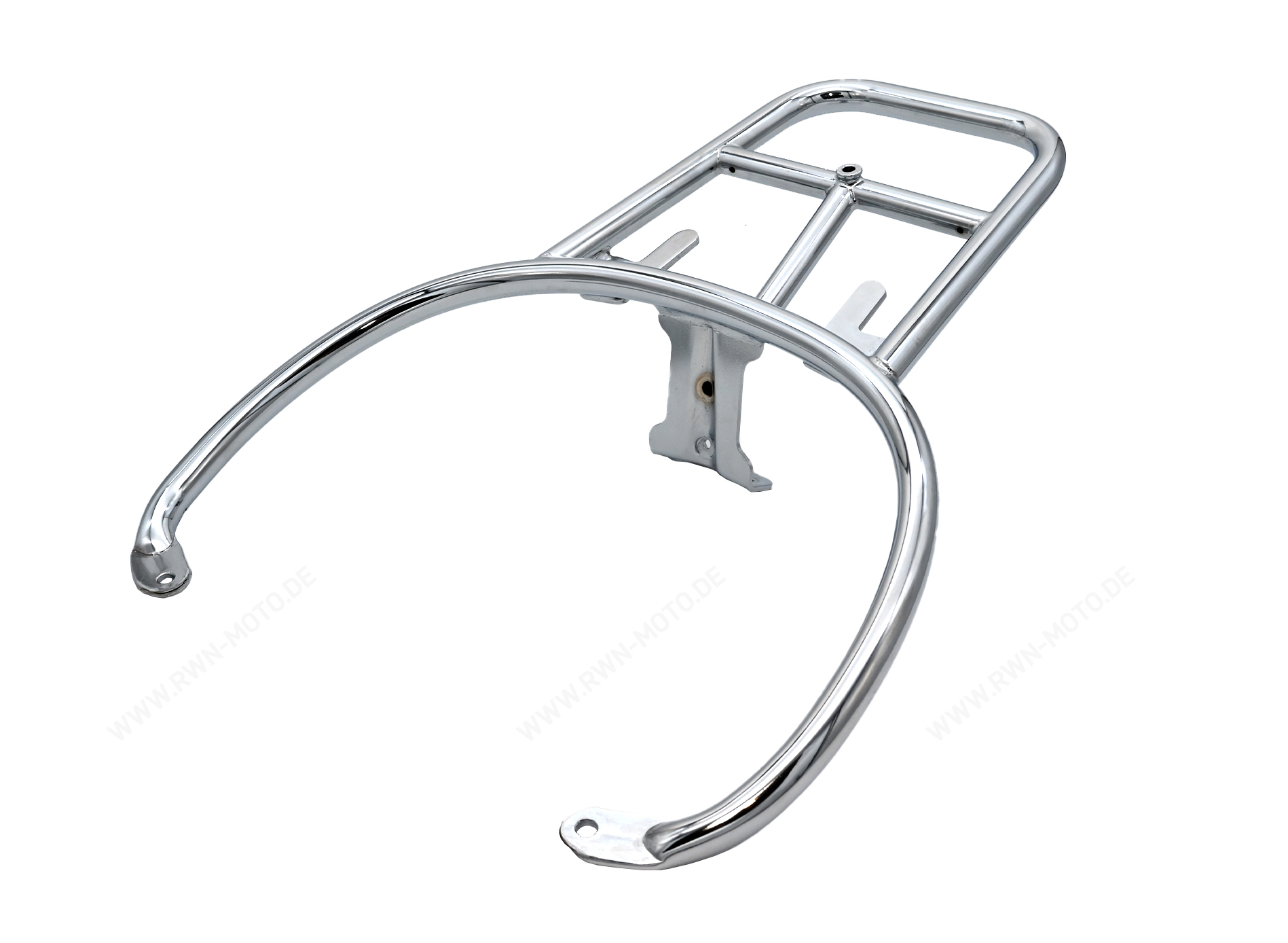 Vespa GTS Gepäckträger hinten chrom für Vespa Top Case 32 Liter