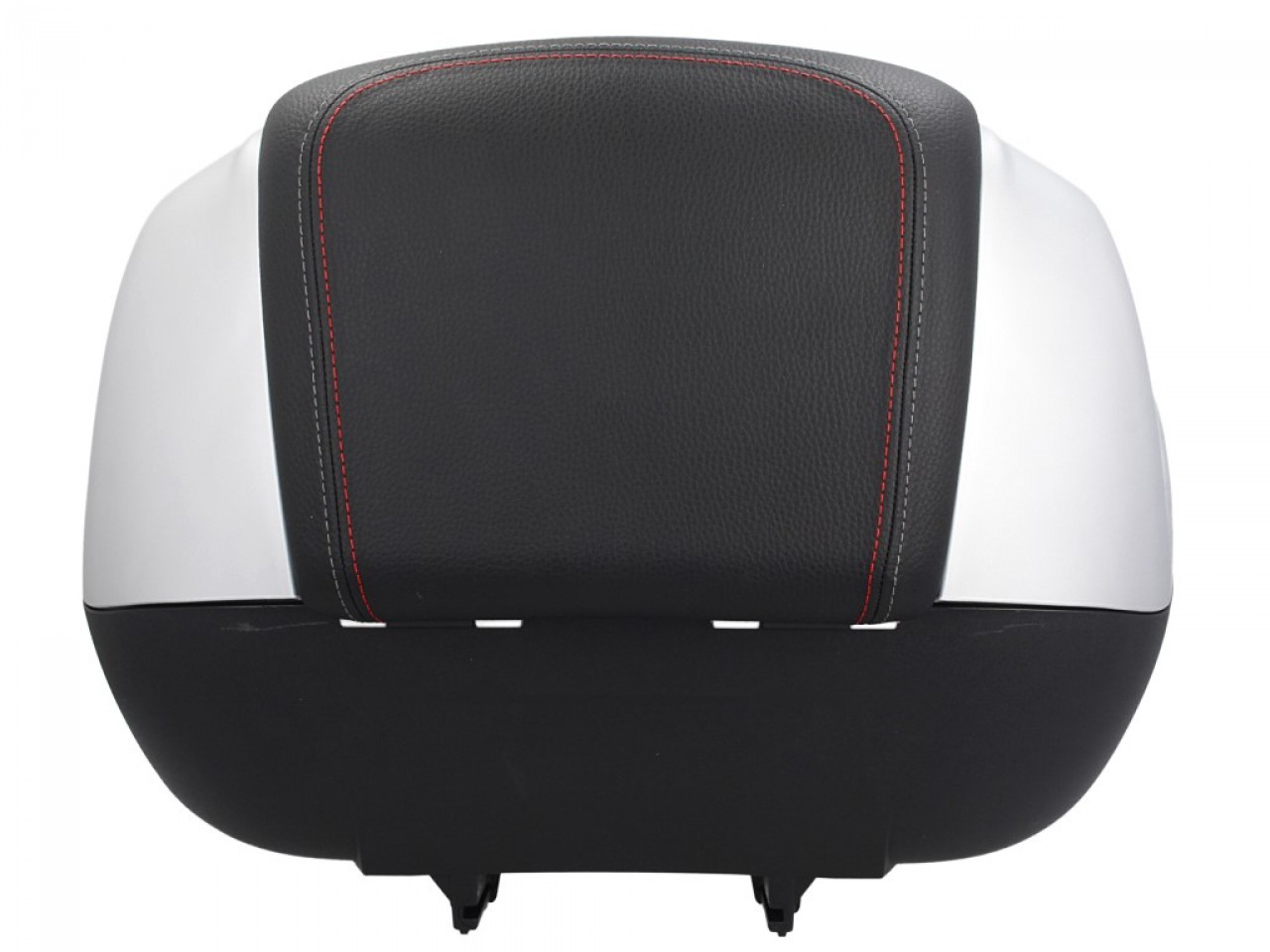 Top Case 37L mit Rückenlehne für Piaggio Beverly Sport 300/350 (16-20) - grau matt 760/B