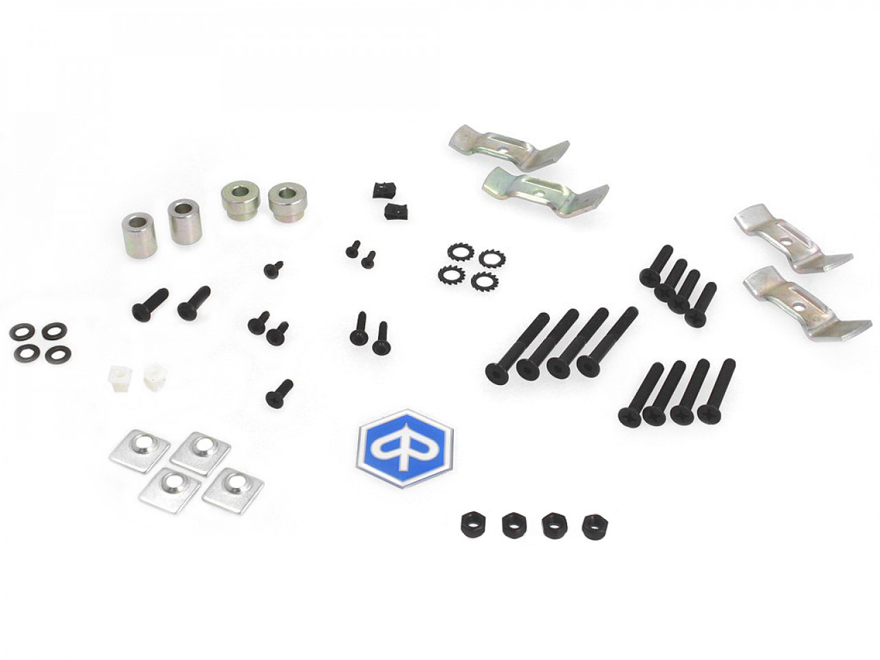 Top Case Kit (inkl. Halteplatte), 37 l, schwarz matt für Piaggio MP3 125 / 300 / Sport HPE