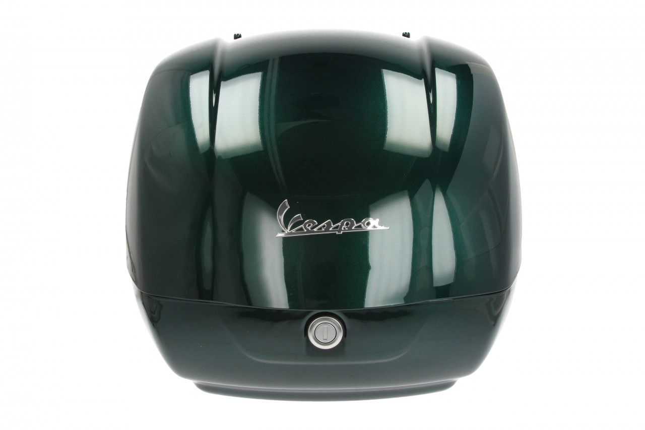 Topcase für Vespa GTS Racing Sixties - grün, metallized green 349/A, 37 l
